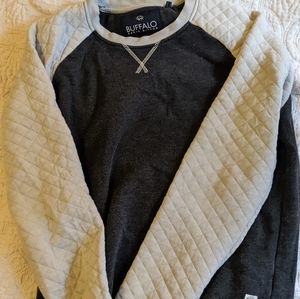 David Britton quilt shirt sweater